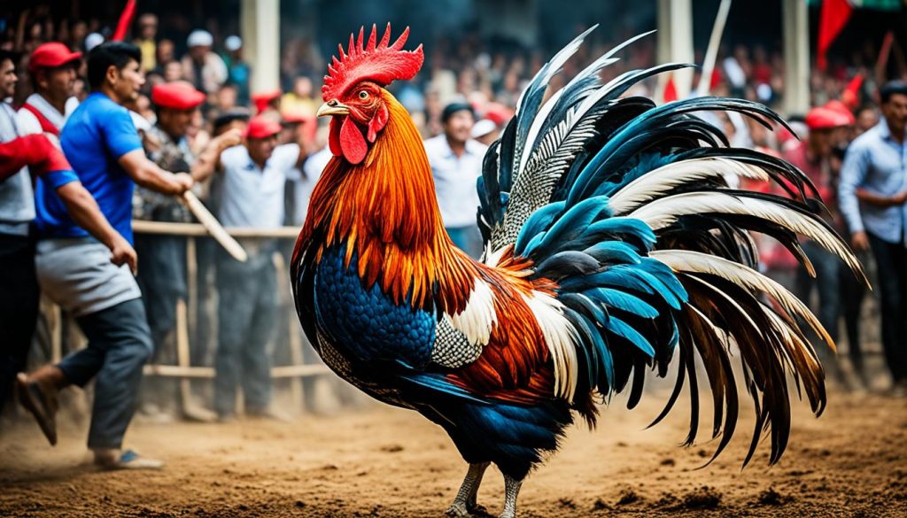 Odisi Tarung Jantan Sabung Ayam