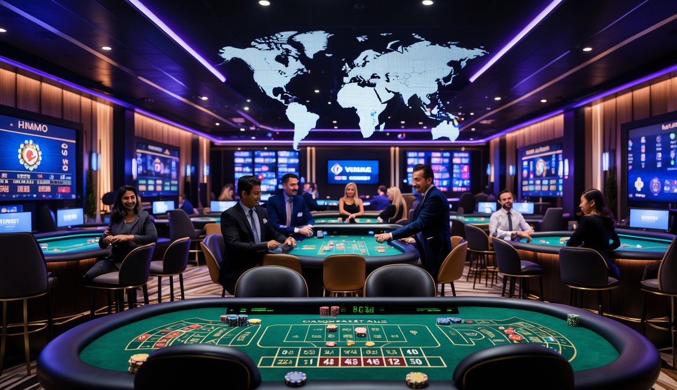 Live Games Casino Online Internasional Dengan Meja Aktif 24 Jam Pilihan Terbaik untuk Hiburan Tanpa Henti