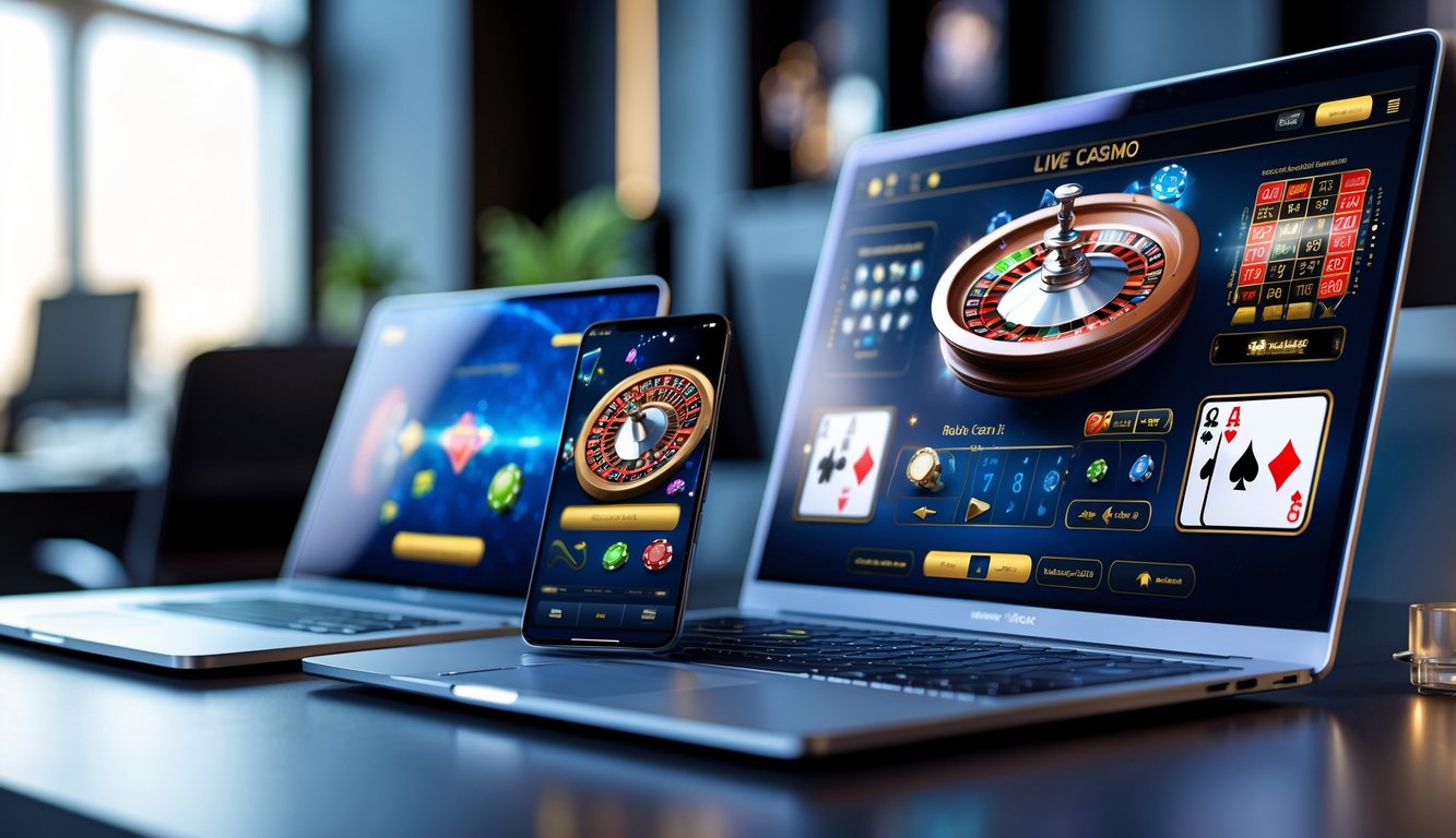 Platform Live Games Casino Online Modern Dengan Fitur Real Time dan Gameplay Responsif Untuk Pengalaman Bermain Seru